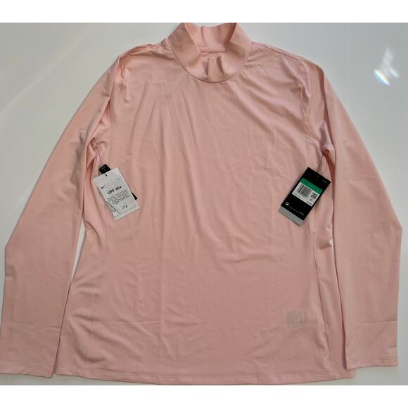 Nike Tops - Nike Women's Long Sleeve Golf Mocks Neck Pink AV3661 682 Size XL NWT